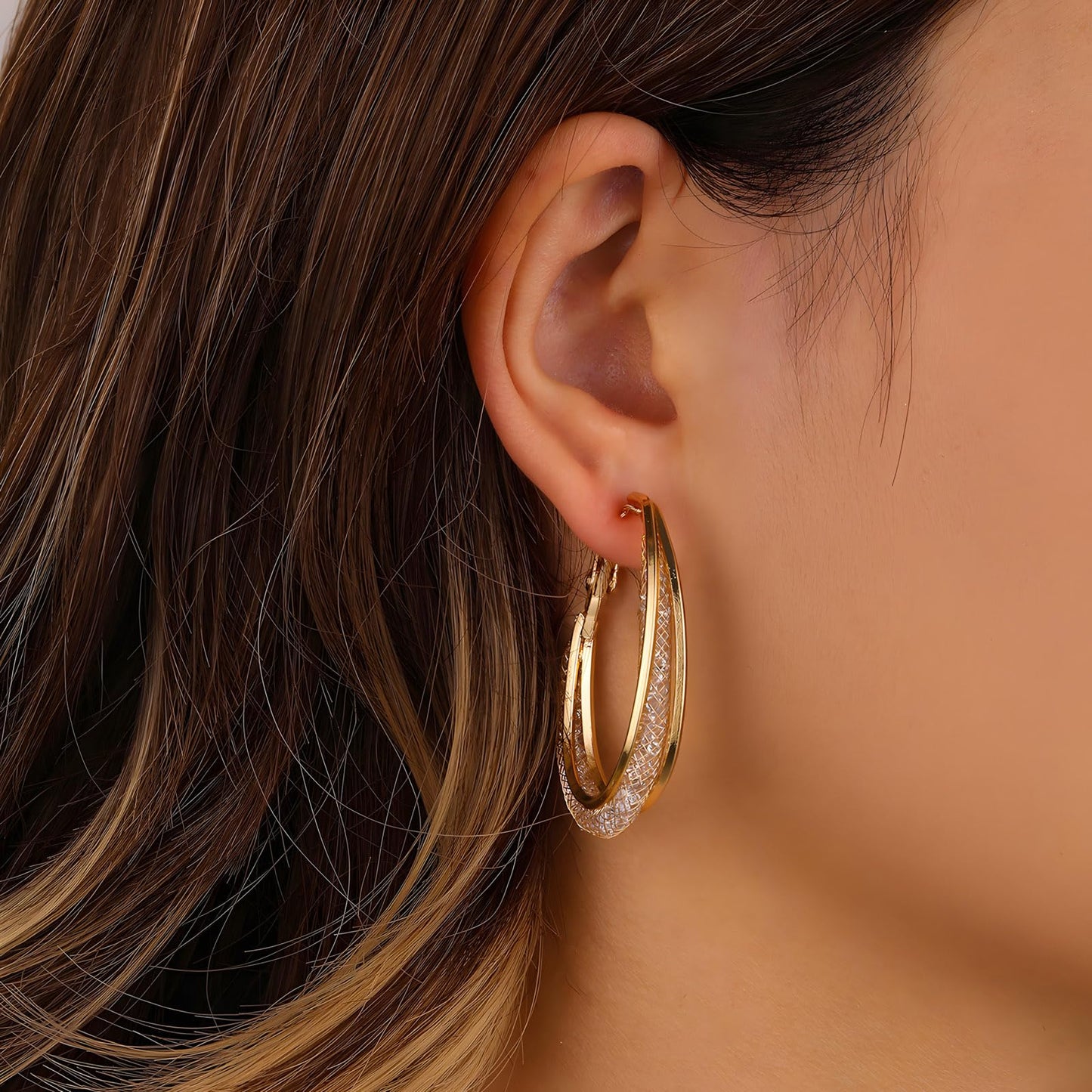 Lymphatic Earrings (Gold)