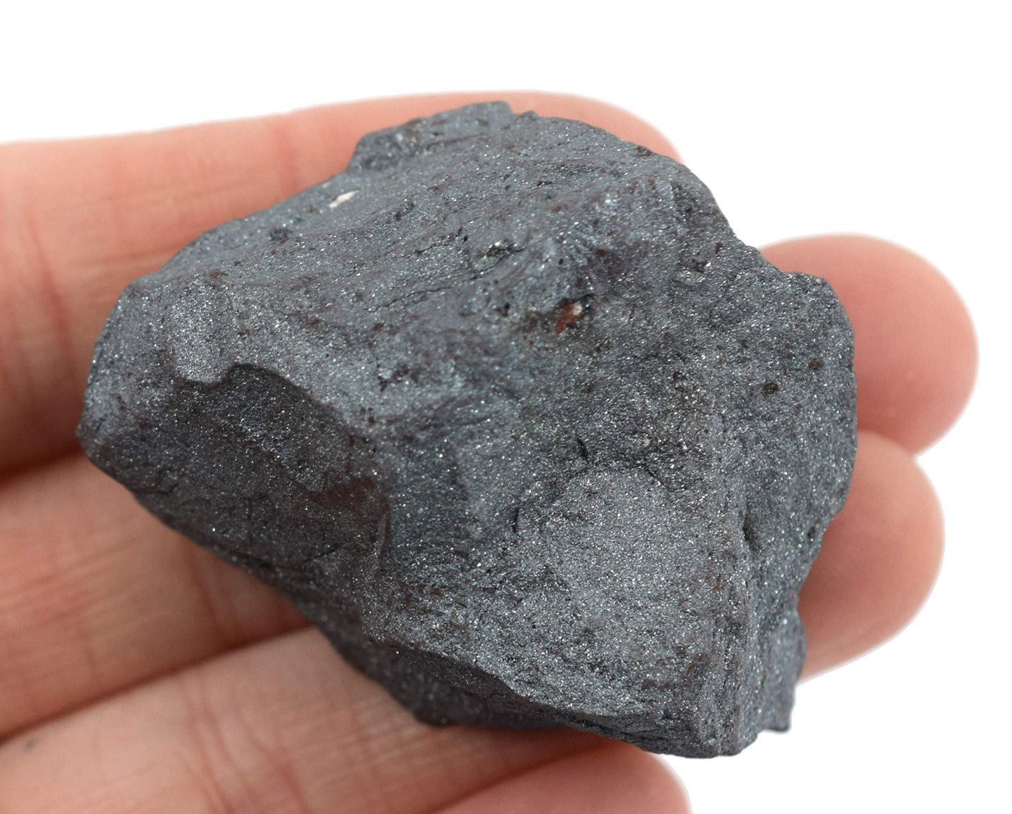 EISCO 6PK Raw Hematite, Mineral Specimens - Approx. 1" - Geologist Selected & Hand Processed - Great for Science Classrooms - Class Pack