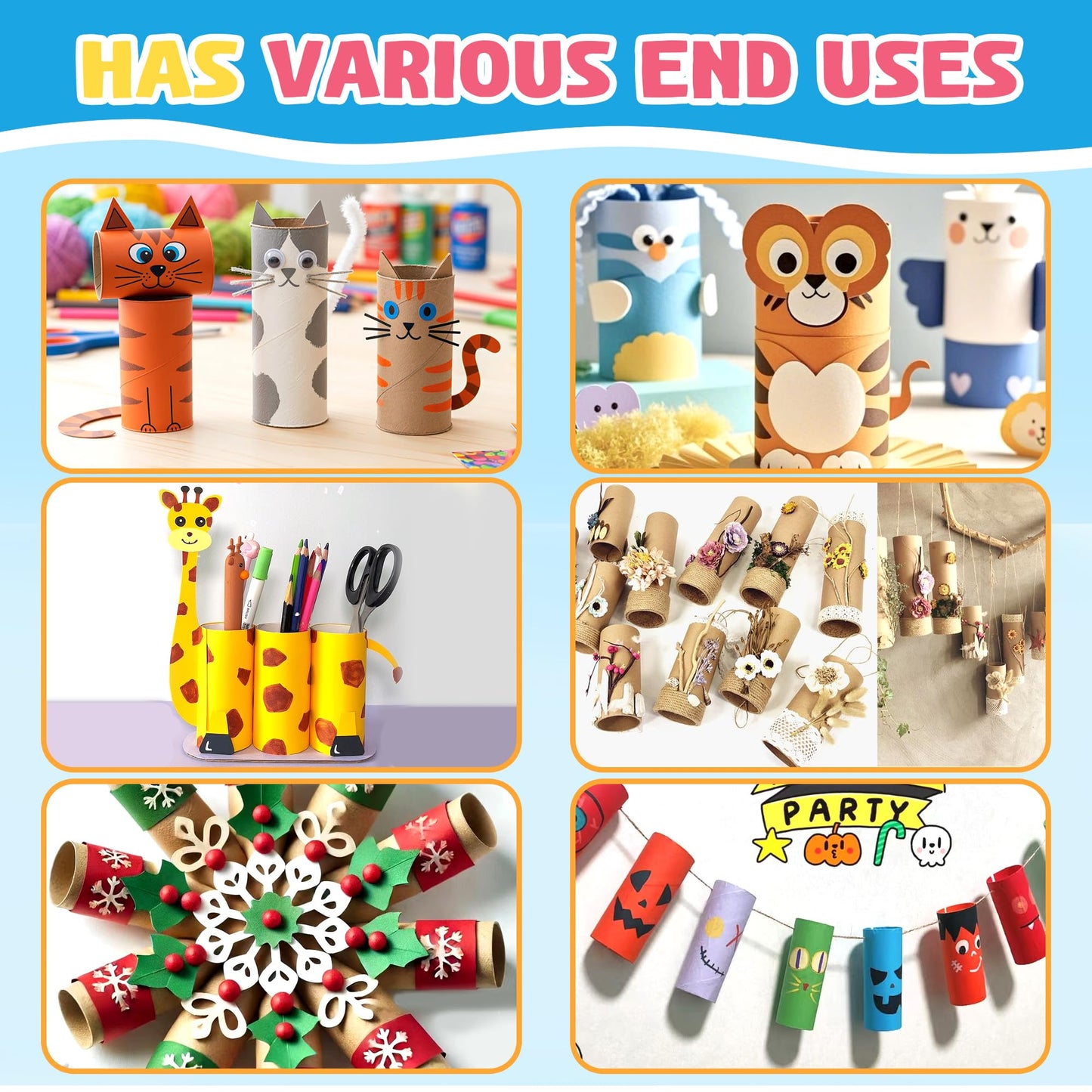 Rolliezs Cardboard Tubes for Crafts, 30 Pack Brown Paper Rolls – 1.77” x 3.94” Thin Empty Cardboard Craft Tubes for Kids, Classroom Projects, DIY Crafting & Paper Roll Crafts.