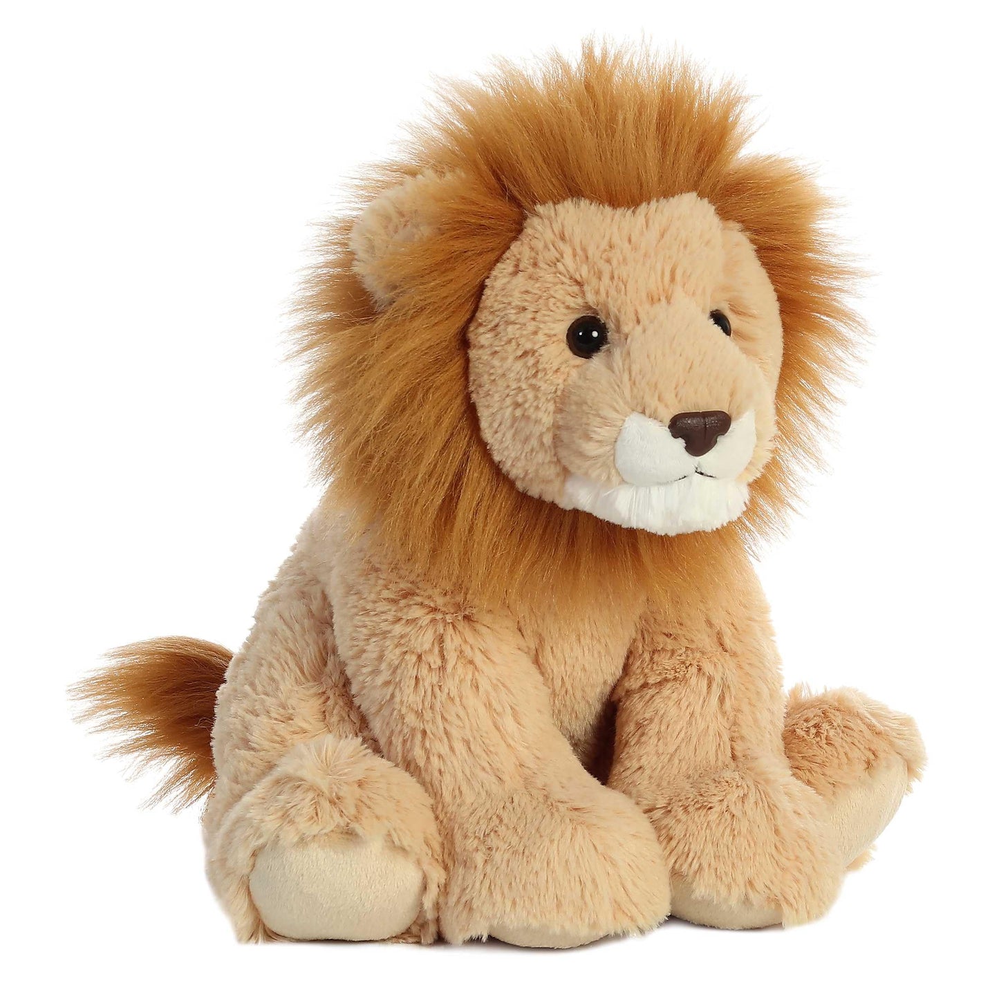 Aurora® Cuddly Lion Stuffed Animal - Cozy Comfort - Endless Snuggles - Brown 14 Inches
