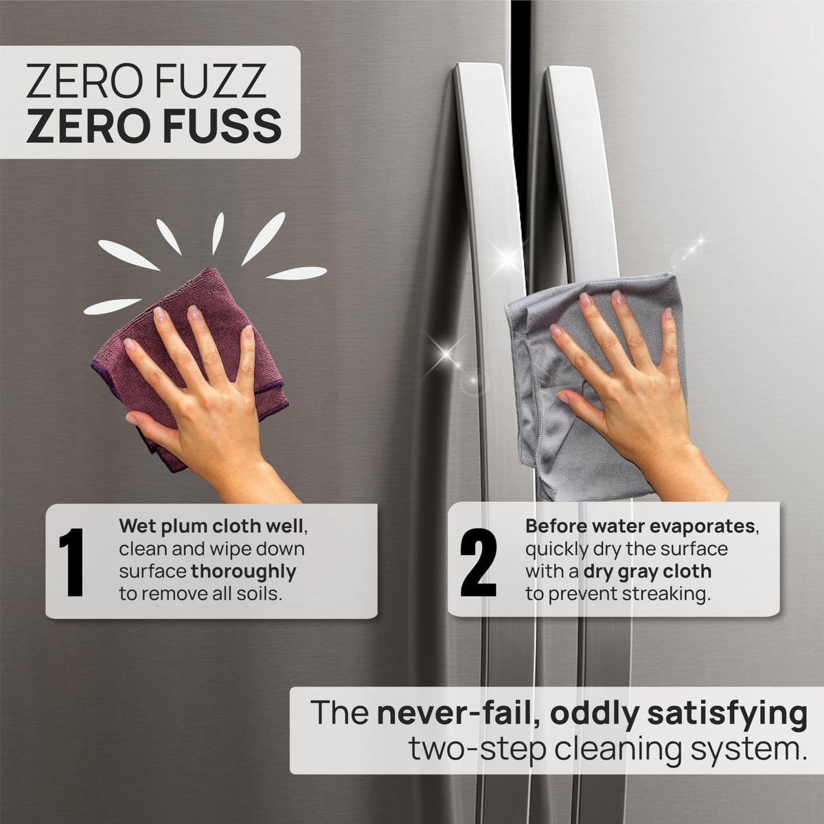 Claro Stainless Steel Cleaning Cloth 8