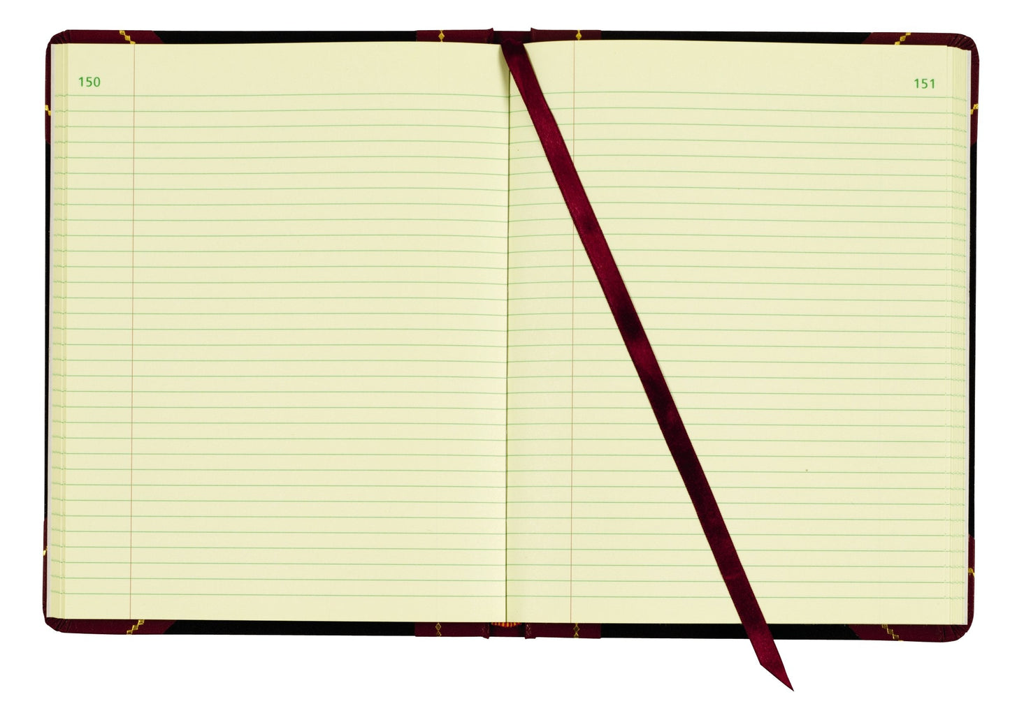 Adams Record Ledger, 8.25 x 10.75 Inches, 5 Squares per Inch, 300 Tinted Pages, Black and Maroon (ARB810R3M)
