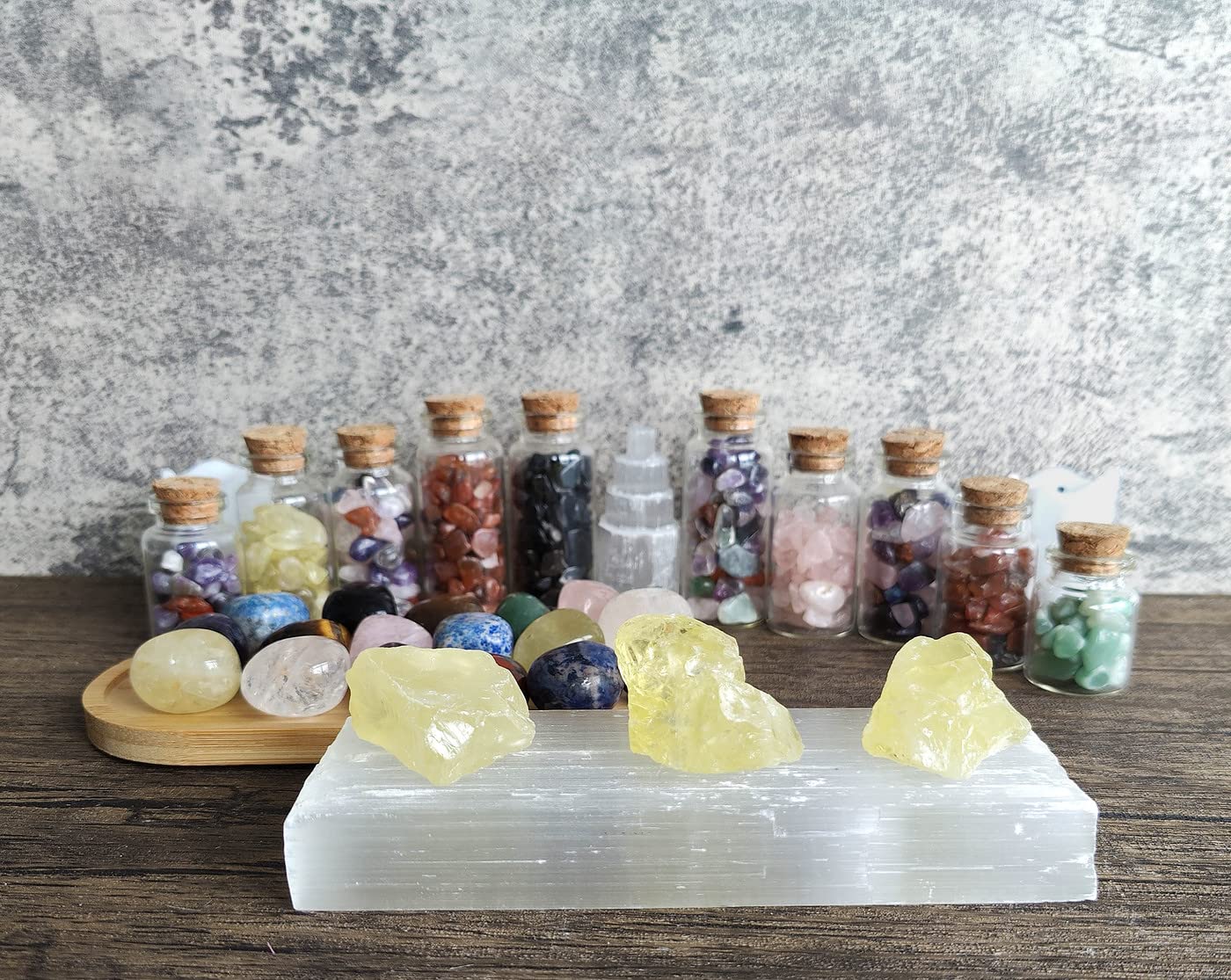 MAIBAOTA Natural Citrine Crystals Bulk Raw Healing Crystal Stones 1" Raw Rough Gemstones Rocks for Tumbling Polishing Cutting Reiki Witch Quartz Crystals