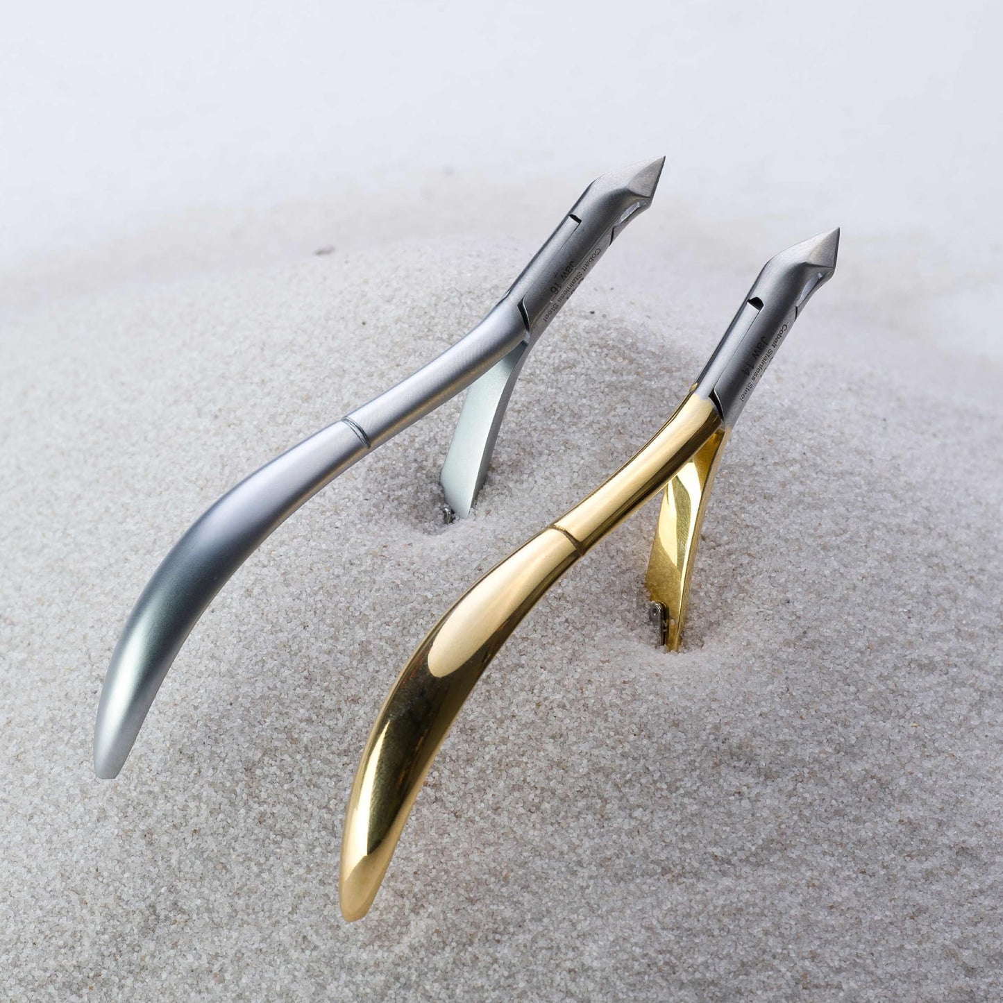 NGHIA Premium Cuticle Nipper - D-05V Jaw 14 (Stainless Steel) - Professional Nail Tools