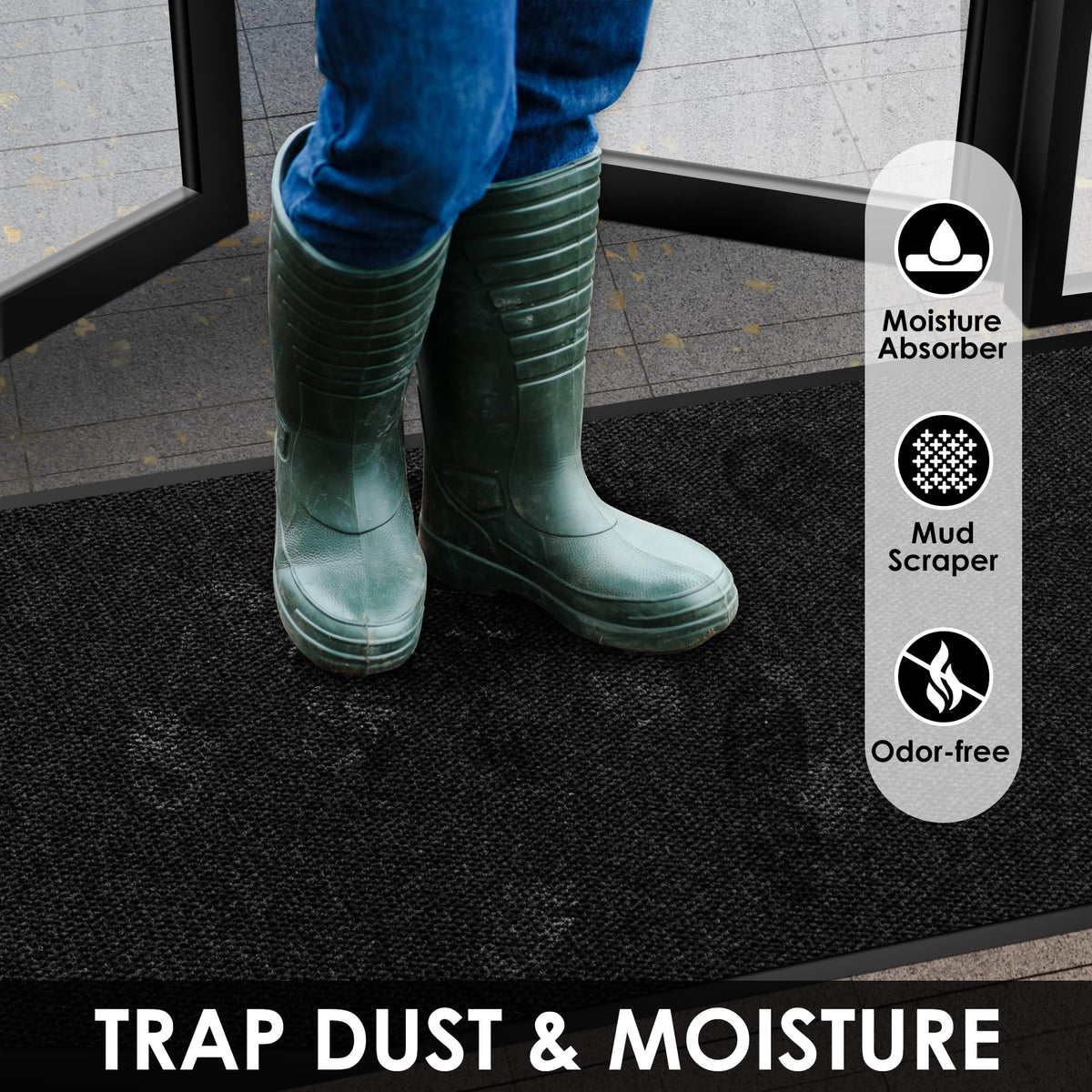 4ft x 64ft Commercial Front Door Mat