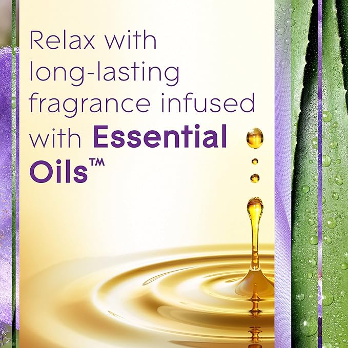 Glade PlugIns Refills Air Freshener Starter Kit, Scented and Essential Oils for Home and Bathroom, Tranquil Lavender & Aloe, 4.02 Fl Oz, 2 Warmers + 6 Refills
