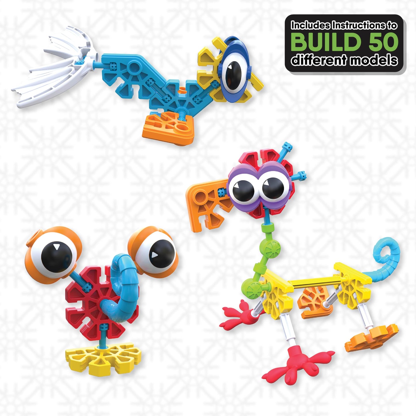 KID K'NEX - Budding Builders Set ‚ 100 Pieces, Preschool STEM Building, Kid Construction Set, Creative Play ‚ Ages 3+
