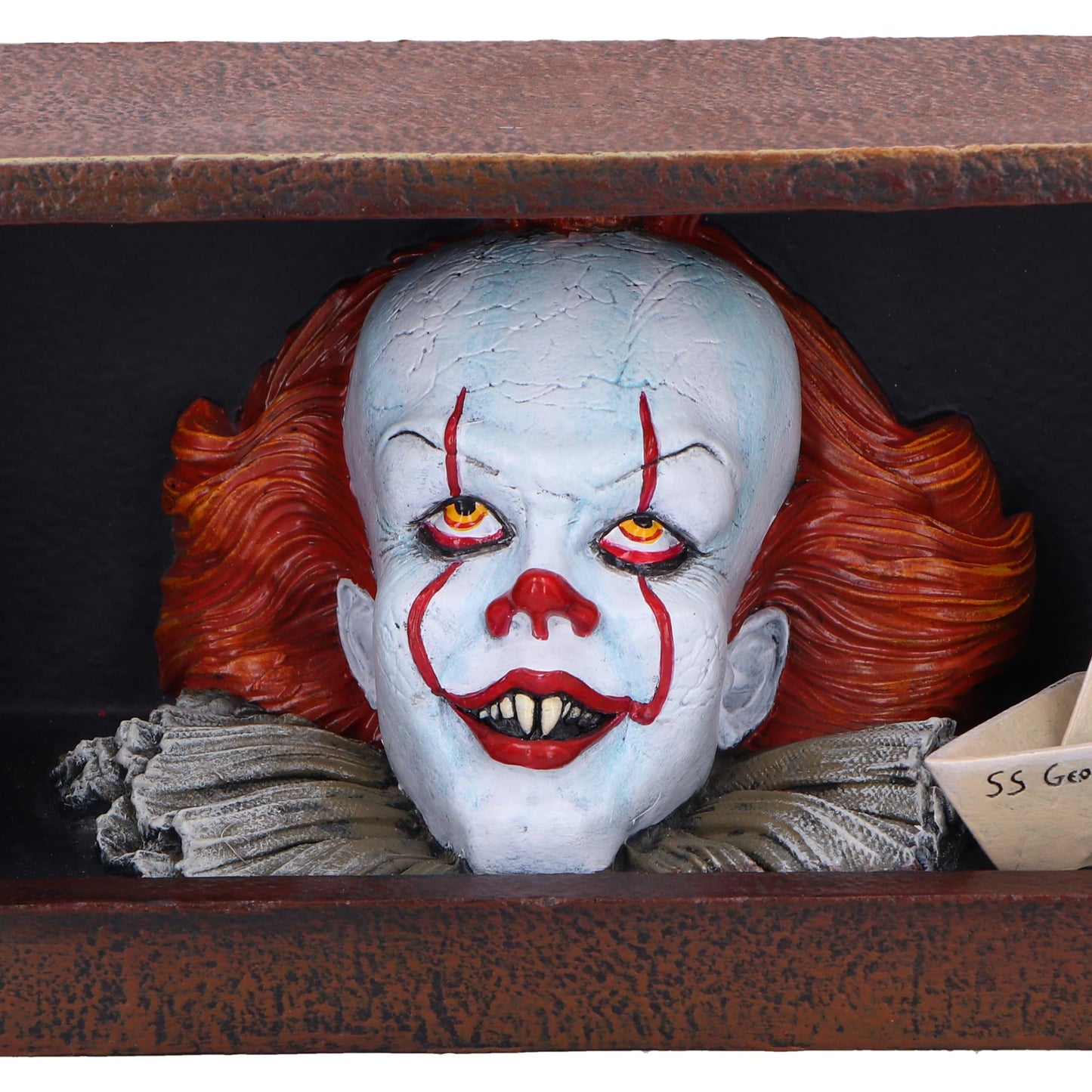 Nemesis Now IT Pennywise Drain Light Up Figurine 20cm, Resin, Official IT The Clown Merchandise, Pennywise Clown Light, IT Movie Room Decor, Cast in The Finest Resin, Expertly Hand-Painted