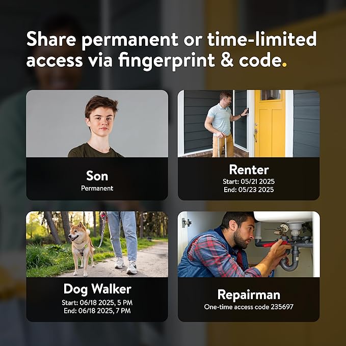 Nuki Smart Lock & Keypad 2, Keyless Door System with Auto-Lock, Fingerprint and Code Access, App Control, Easy Setup, Works with Alexa, Google, for Secure and Easy Home Entry