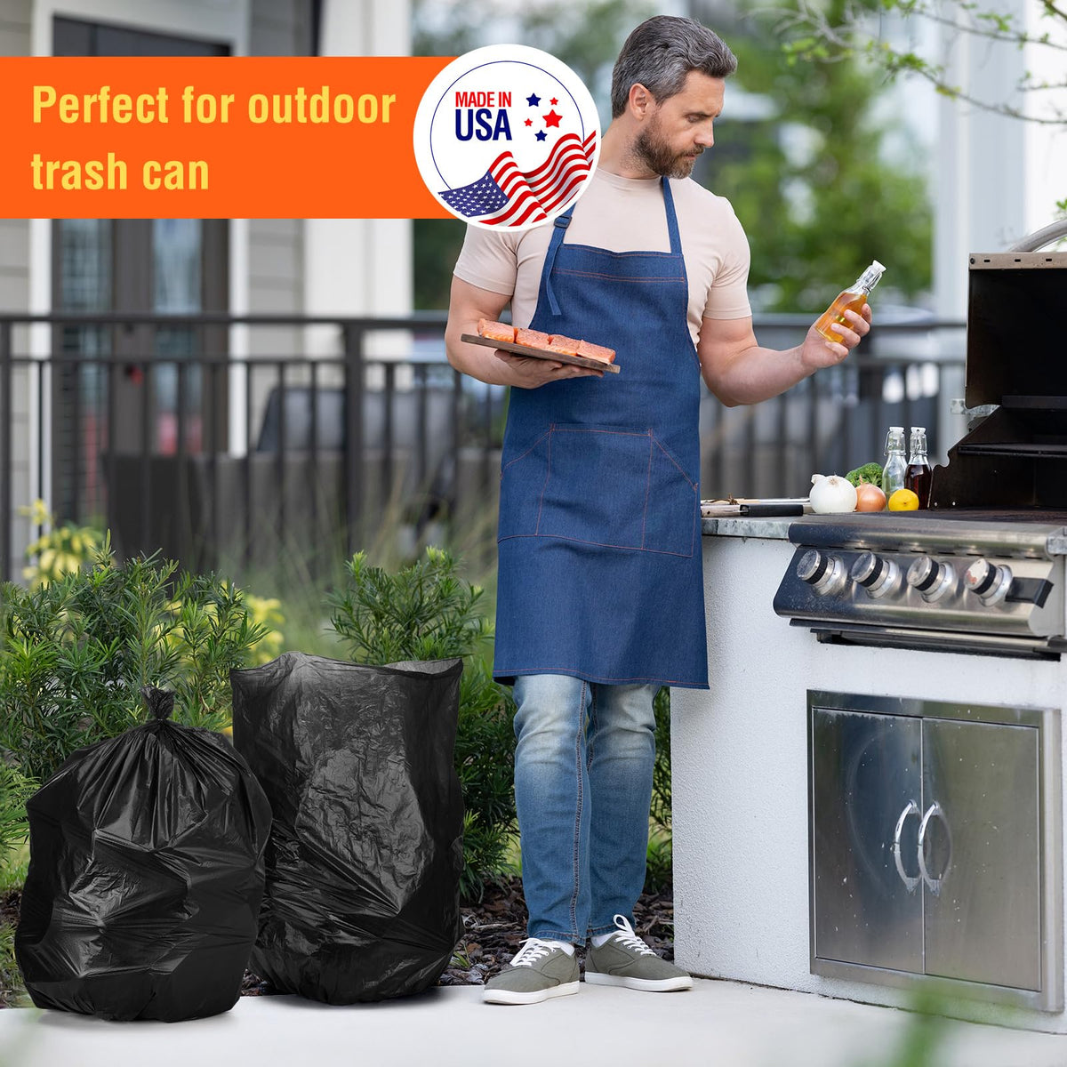 30 33 Gallon Trash Bags (1000 Count)