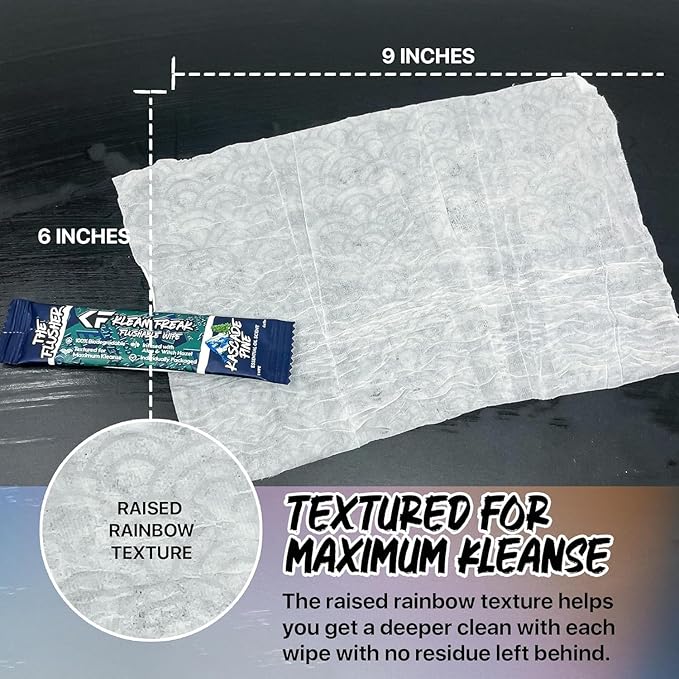 THE KLEAN FREAK FLUSHER -Flushable Wipes For Adults & Kids - 100% BIODEGRADABLE Individual Wrapped Travel WET Wipe for Toilet - Soothing Aloe & Witch Hazel - Alcohol Free 20 Pack - Juicy Grapefruit
