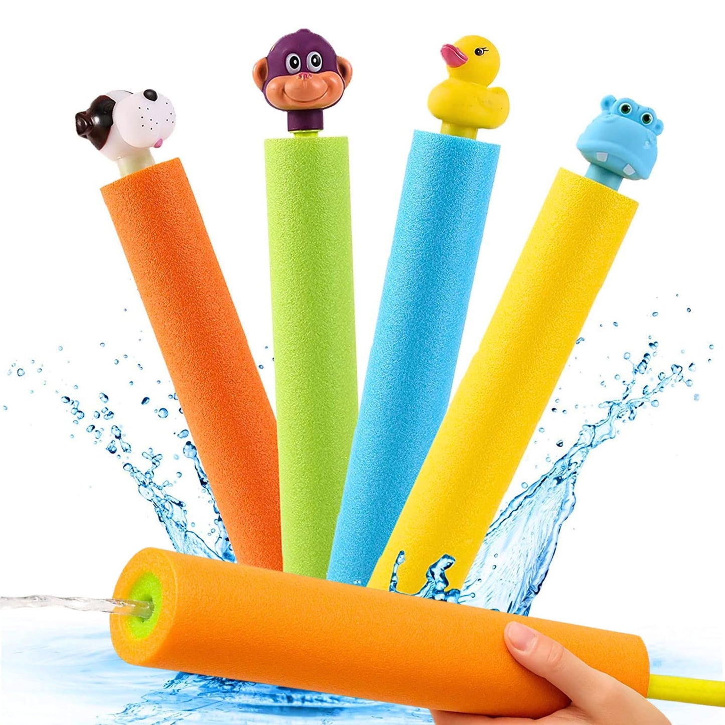 Water Blaster | Water Blasters for Kids, Water Squirter for Kids, Pool Guns, Squirt Gun 8 Pack 4 Pack Beach Essentials, Beach Toys Pool Squirt, Summer Games