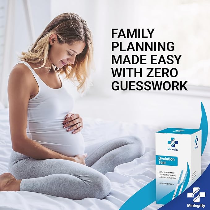 [25 Pack] Ovulation LH Test Strips, Rapid and Accurate Results #MT-W2-S
