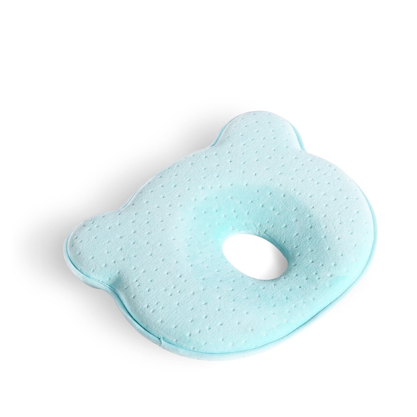 Memory Foam Baby Pillow,Cute Cartoon Bear Soft and Cozy Pillow, Breathable Bedding Set