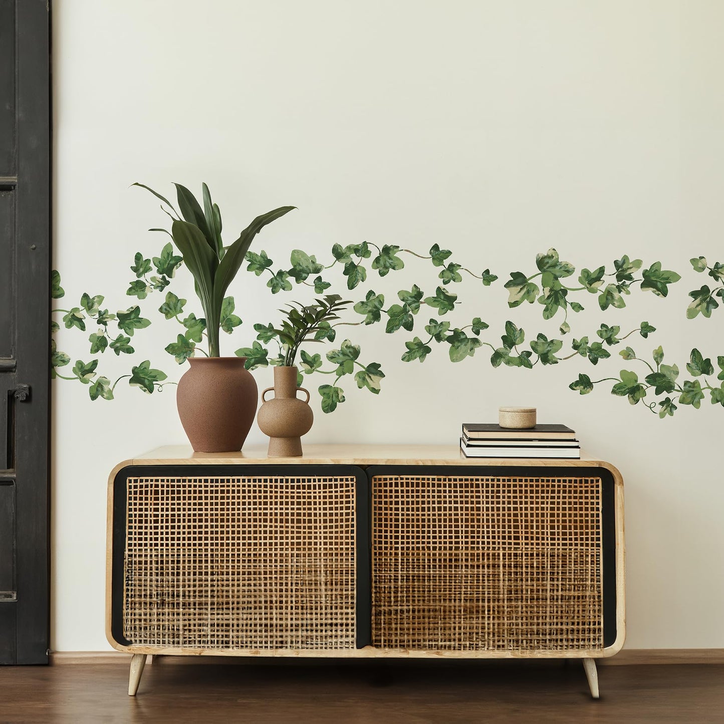 RoomMates RMK2409SCS Painterly Green Ivy Vine Peel and Stick Wall Decals