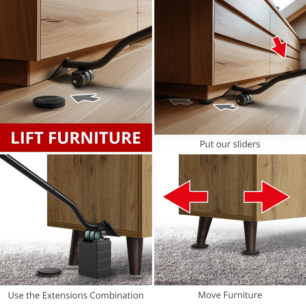Furniture Lifter Tool (4 Count)