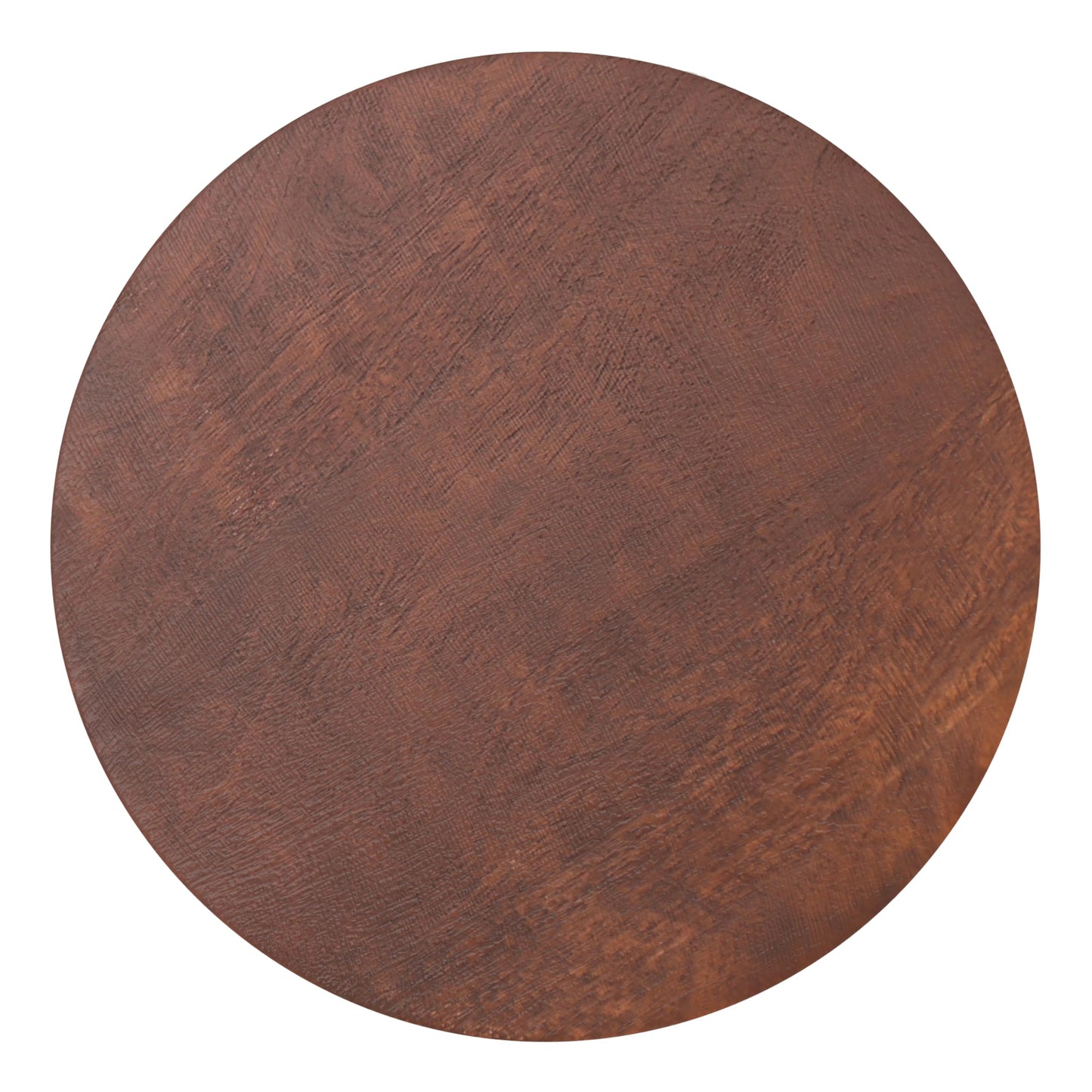 SIMPLIHOME Boyd End Table - 13" Wide x 18" High Solid Mango Wood Round Accent Table in Warm Dark Brown, Handcrafted Contemporary Nightstand or Lamp Stand for Living Room, Bedroom, or Office, Assembled