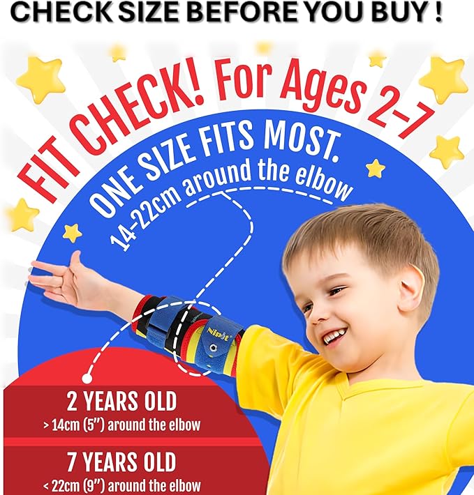 Nipit (2 Pack) - Most Effective Thumb Sucking Deterrent for Kids, Age 2-7, Stop Finger Sucking Naturally in 5-21 Days, Ideal for Toddlers, Includes Motivating Chart & Stickers & Program