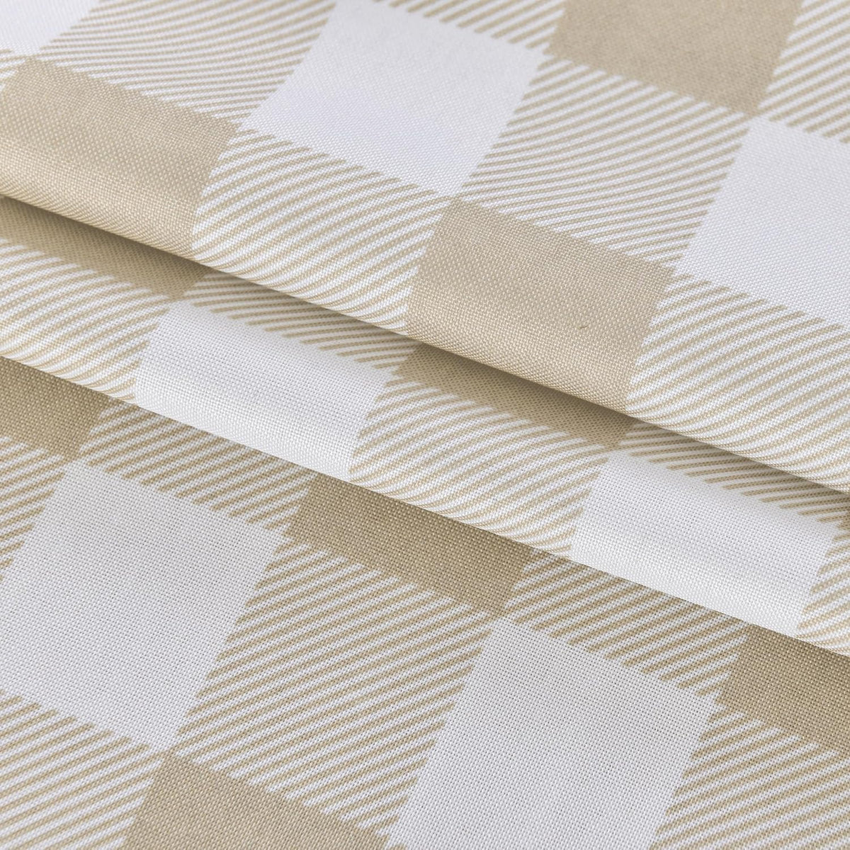 Waterproof Plaid Tablecloth Fabric