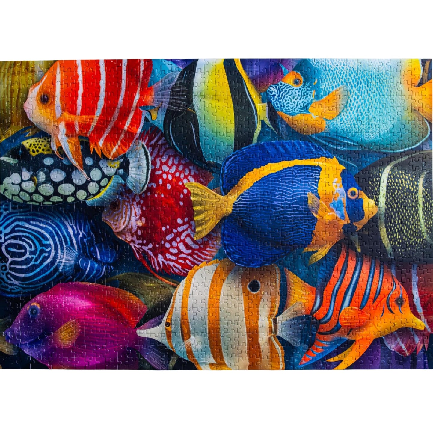 MOSAIC PUZZLES Sea of Colors Puzzles for Adults - Premium Jigsaw Puzzles, 1000 Pieces