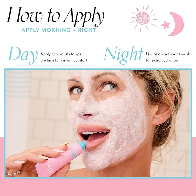 Bliss Mighty Marshmallow Hydrating Lip Mask | Long-Lasting Hydration for Dry Lips