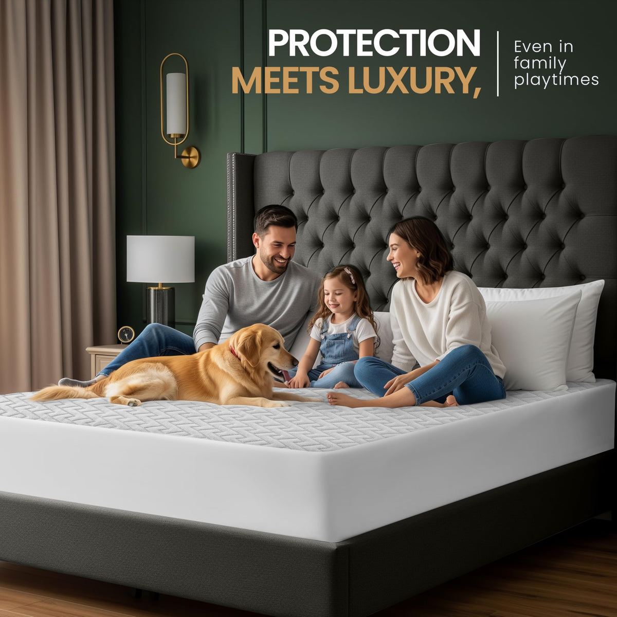 Waterproof Mattress Protector California King Size