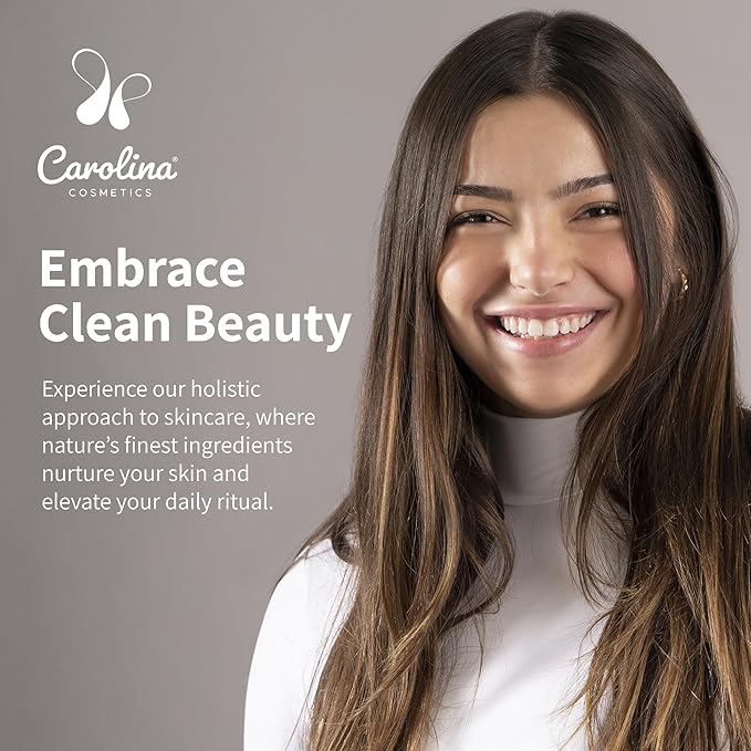 Carolina Cosmetics - Silk Complexion Plant-Based Moisturizer & Primer 30ml - Aloe Infused Hydration for Flawless Makeup Application w/Aloe, Rose Hip Oil & Candelilla Wax - Vegan, Organic, Gluten-Free