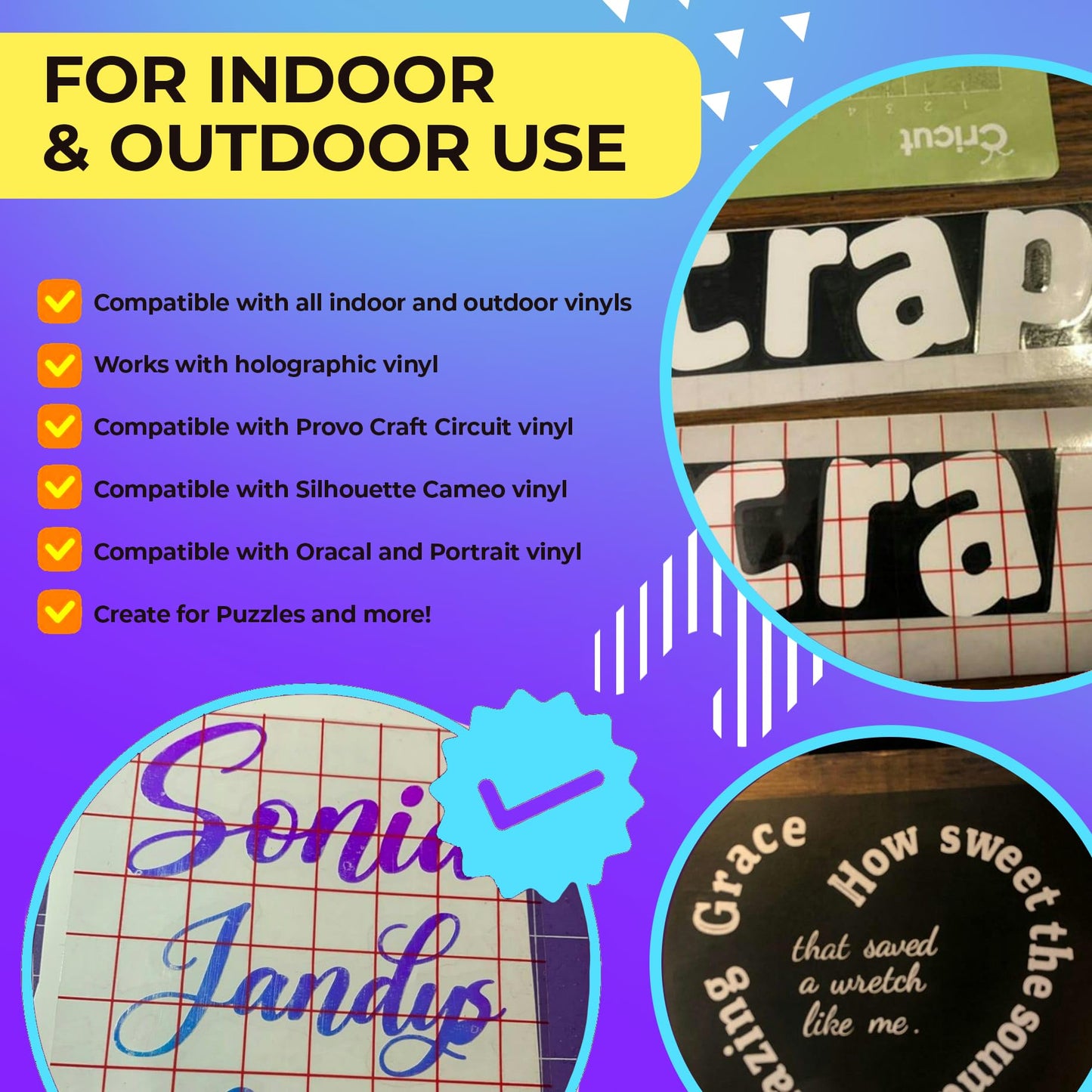 Frisco Craft Premium Tack Transfer Tape for Vinyl - with Alignment Grid & Paper Backing - Perfect for Self Adhesive Vinyl for Signs, Decals, Holographic & More (Red Grid, 12" x 50 ft)