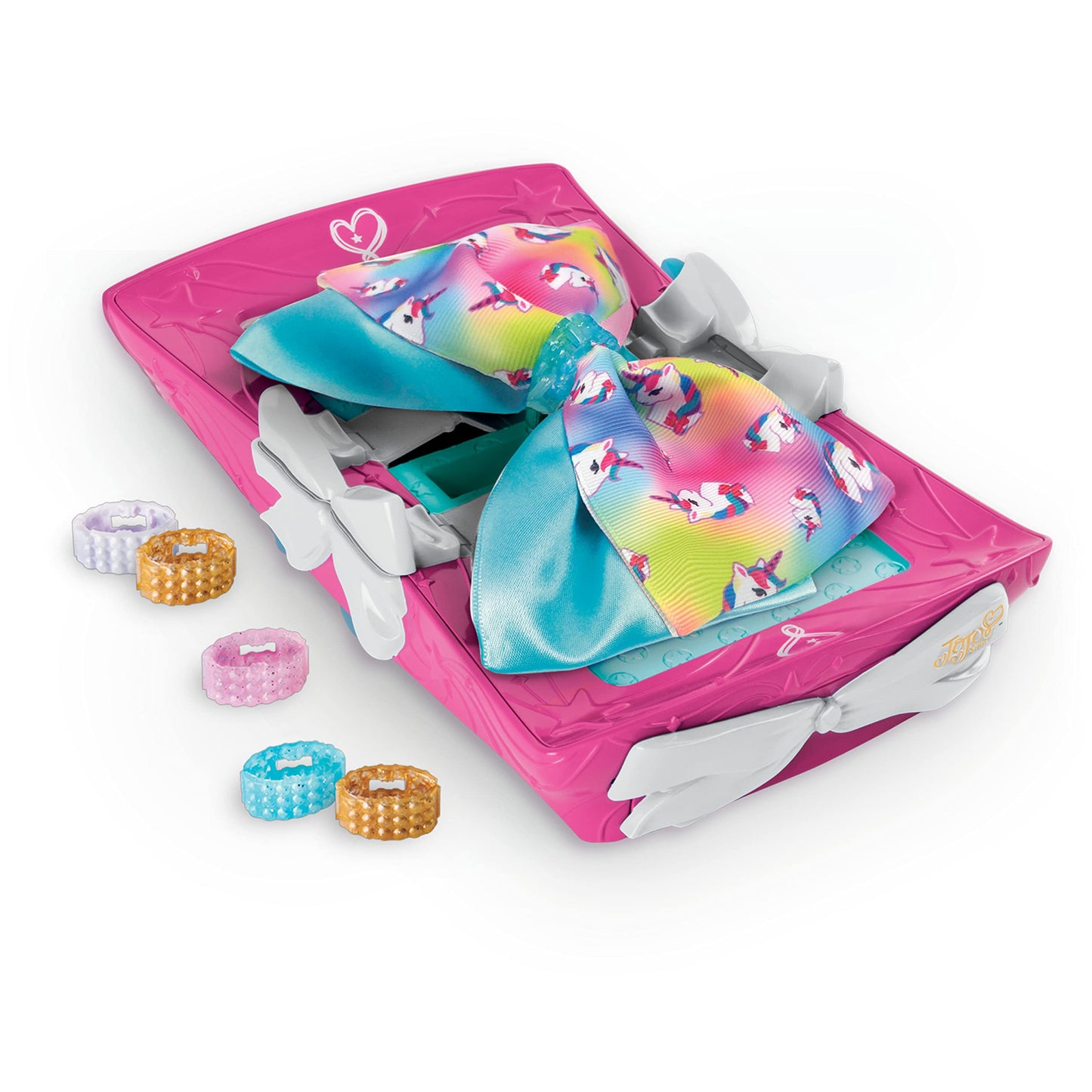 Cool Maker – JoJo Siwa Bow Maker with Rainbow and Unicorn Patterns, for Ages 6 and Up