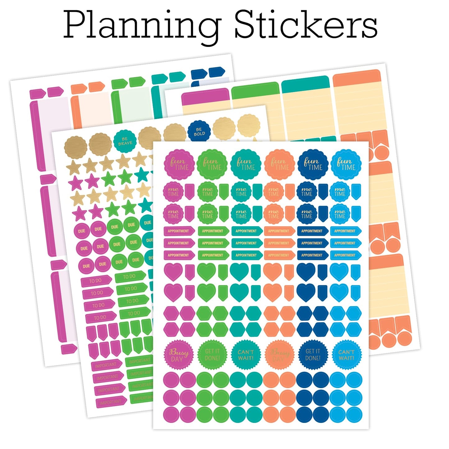 DELUXE 2025 Planner, 8.5"x11": 14 Months (November 2024 - December 2025), Includes Page Tabs, Bookmark, Planning Stickers, Pocket Folder Daily Weekly Monthly Planner Yearly Agenda (Colorful Marble)
