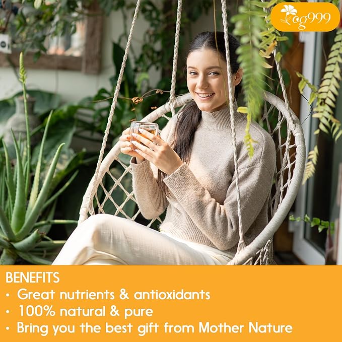 TOG999, 6oz/100 cups Anti-Inflammaheb Loose Leaf Tea | 100% Natural Blend of Ginger, Turmeric, Peppermint, Black Pepper & Cinnamon | Caffeine-Free, Sugar-Free, Gluten-Free, Vegan, Handcrafted