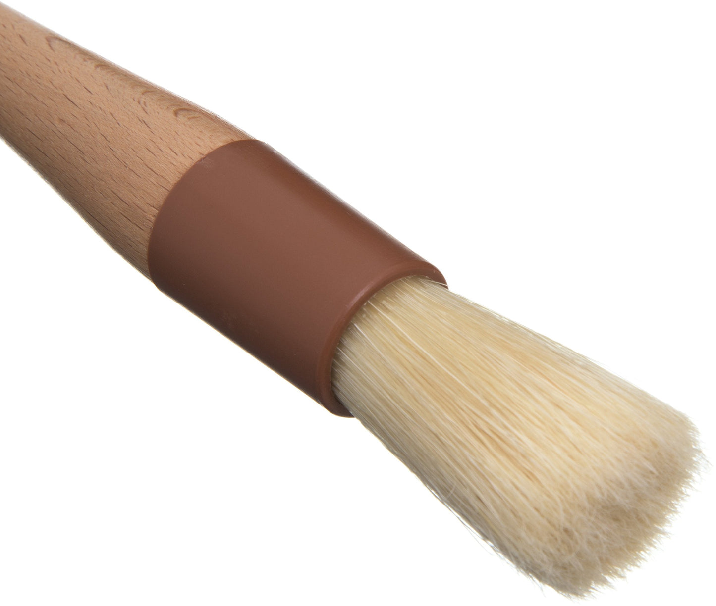 SPARTA Chef Series Basting Brush, Round Boar Bristle Pastry Brush for Cooking and Baking, 1" Wide, 1 Count