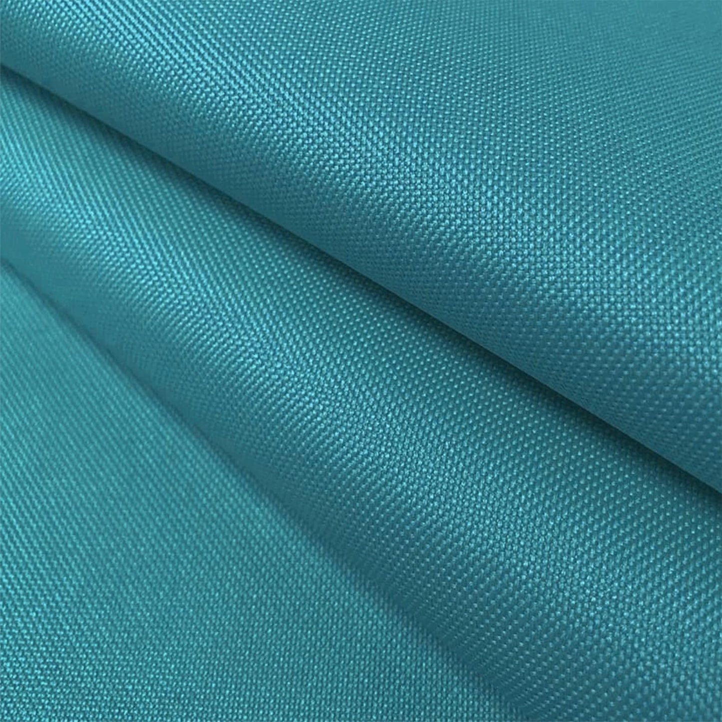 BECHAEO Waterproof Canvas Upholstery Fabric by The Yard 58" Wide 600 Denier Water Resistant Oxford Polyester Material Outdoor Fabric for DIY Sewing Chair Cushion Awning Bag, 5 Yards Cyan Blue