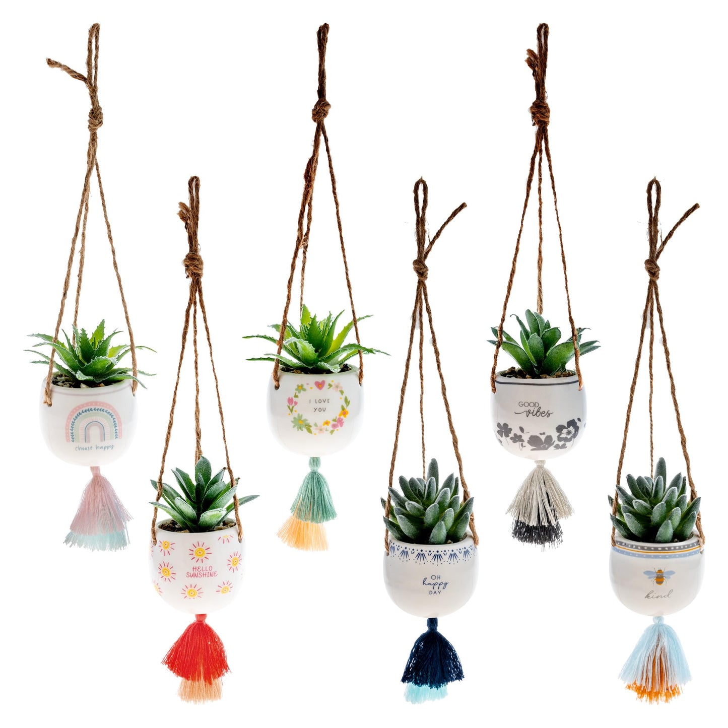 Karma Hanging Succulent Pot Love You