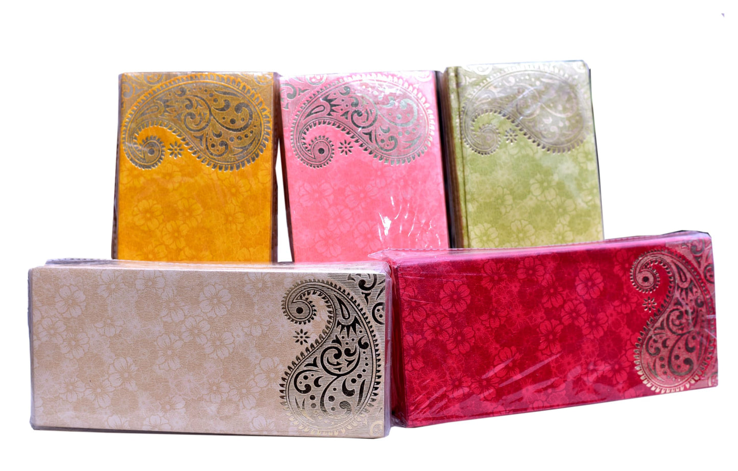 Elegant Money Gifting Envelopes Pack of 25 Cash Holder Designer Lifafa for Weddings, Invitations, Gift of Prosperity Multi Color