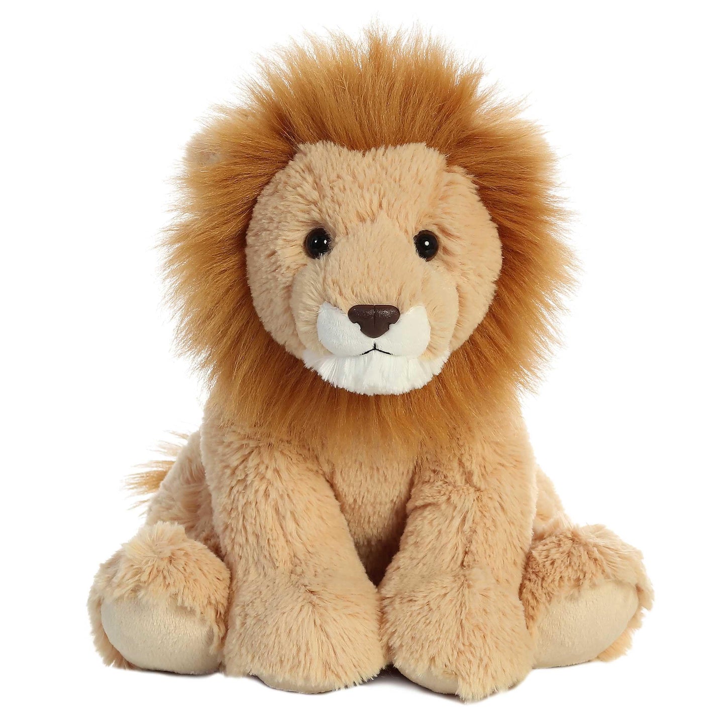 Aurora® Cuddly Lion Stuffed Animal - Cozy Comfort - Endless Snuggles - Brown 14 Inches