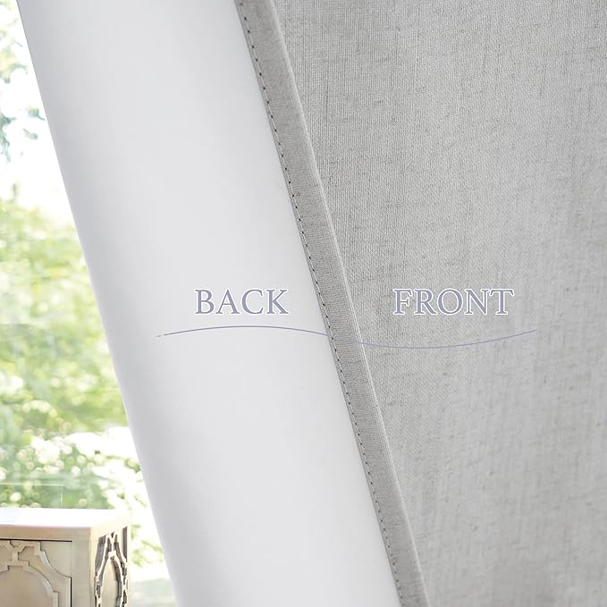 RYB HOME Classroom Door Window Cover, 100% Blackout Shades for Classroom Windows and Doors Cover Lockdown Shades Blocks Views, W 8 x L 36 inch, Light Grey, 1 Panel