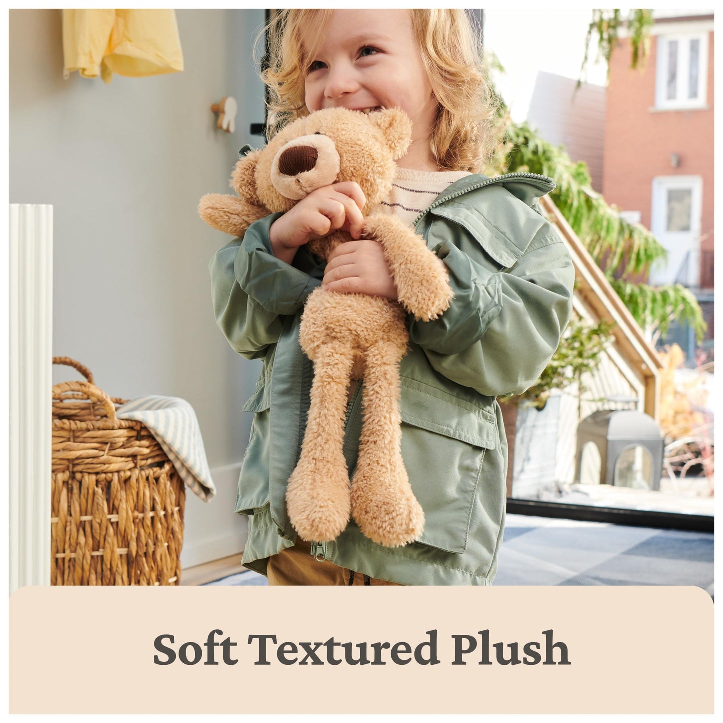 GUND Toothpick, Classic Teddy Bear Stuffed Animal for Ages 1 and Up, Beige, 15”