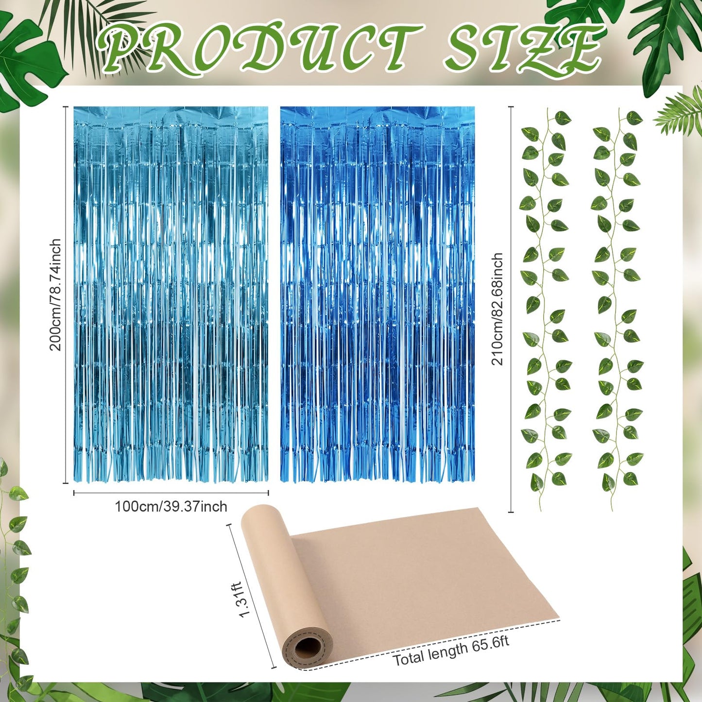 FunooFuno 2026 Vbs Rainforest Waterfall Decor Kit – Jungle Themed DIY Rock & Cascading Waterfall Backdrop for Vacation Bible School, Sunday School, Kids' Ministry, and Tropical Party Decorations