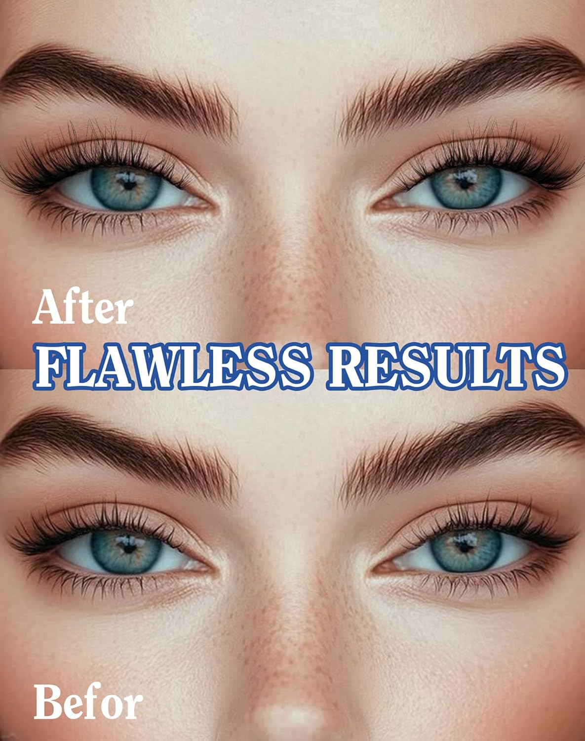 Cat eye Lashes Natural Wispy Lash Strip Natural Look Flared Eyelashes Fairy False Eye Lashes Fluffy False Eyelashes Soft 7 Pairs D97