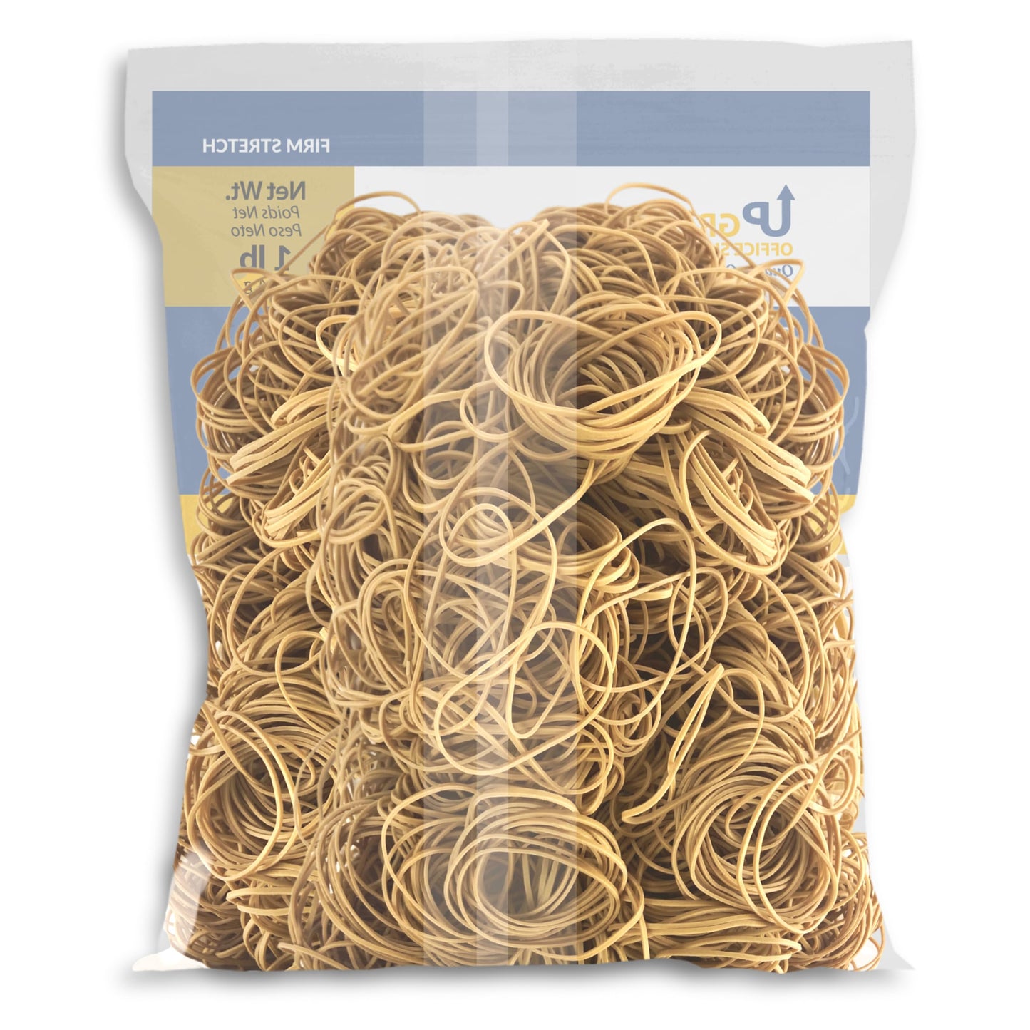 Upgrade Office Supply UPG22416PK3 Rubber Bands, Size #16 (5-1/8 in x 1/16 in), 1,800 Bands, 1 lb Bag, 3 Pack, USA