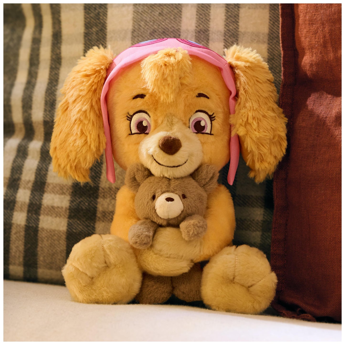 Paw Patrol GUND Skye with Kai Teddy Bear, Official Skye Plush Toy, Dog Stuffed Animal for Ages 1 and Up, 9.5”