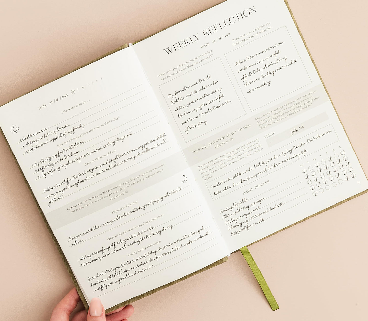 Heavenly Finds Daily Prayer Journal for Woman - 6 Months, Bible Journal with Weekly Scripture - Guided Bible Verse Mapping - Devotional with Prayer Exercises - Spiritual Gift for Woman