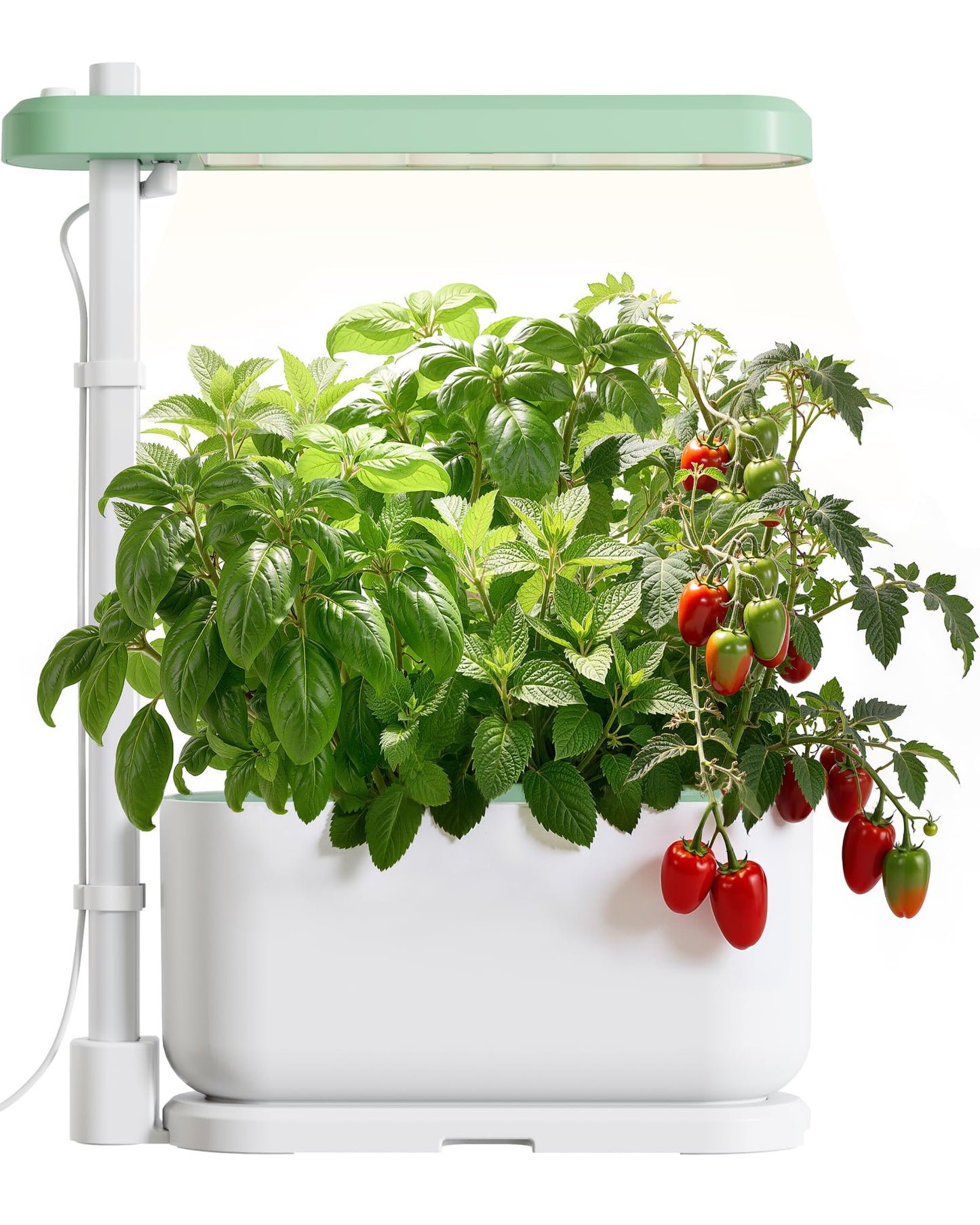 SUNCOZE Hydroponics Growing System Kit with 3 Pods – Full Spectrum LED Grow Light, Adjustable Height Indoor Herb Garden, Compact Hydroponic System for Beginners，Gardening Gifts
