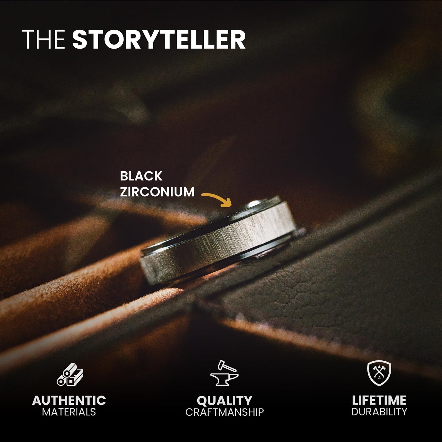 Manly Bands The Storyteller - Size 9