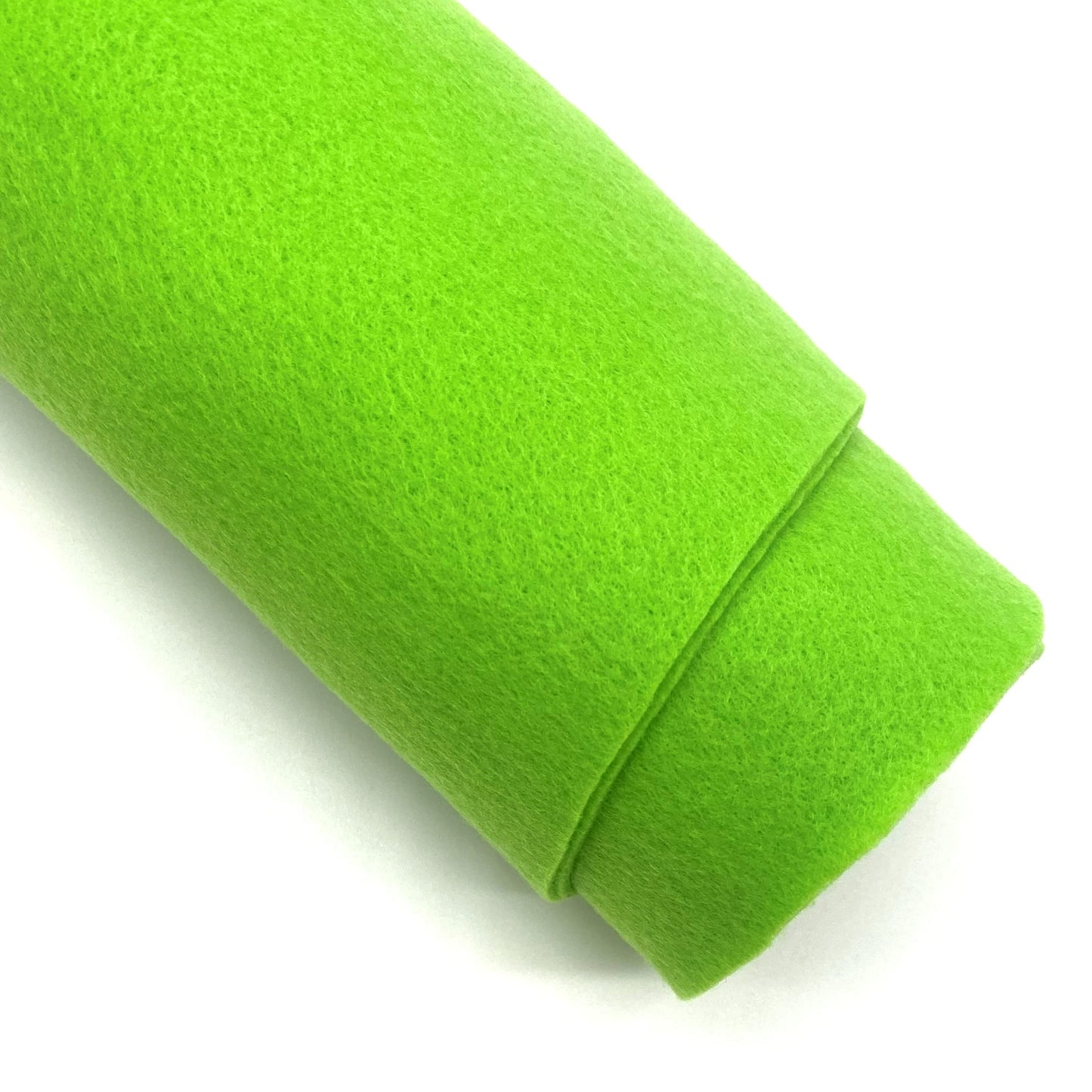 Ice Fabrics Craft Felt Fabric by The Yard - 72" Wide & 1.6mm Thick Acrylic Felt - Soft and Durable Lime Green Fabric for DIY Arts & Crafts, Decorations and More - 1 Yard Lime Green