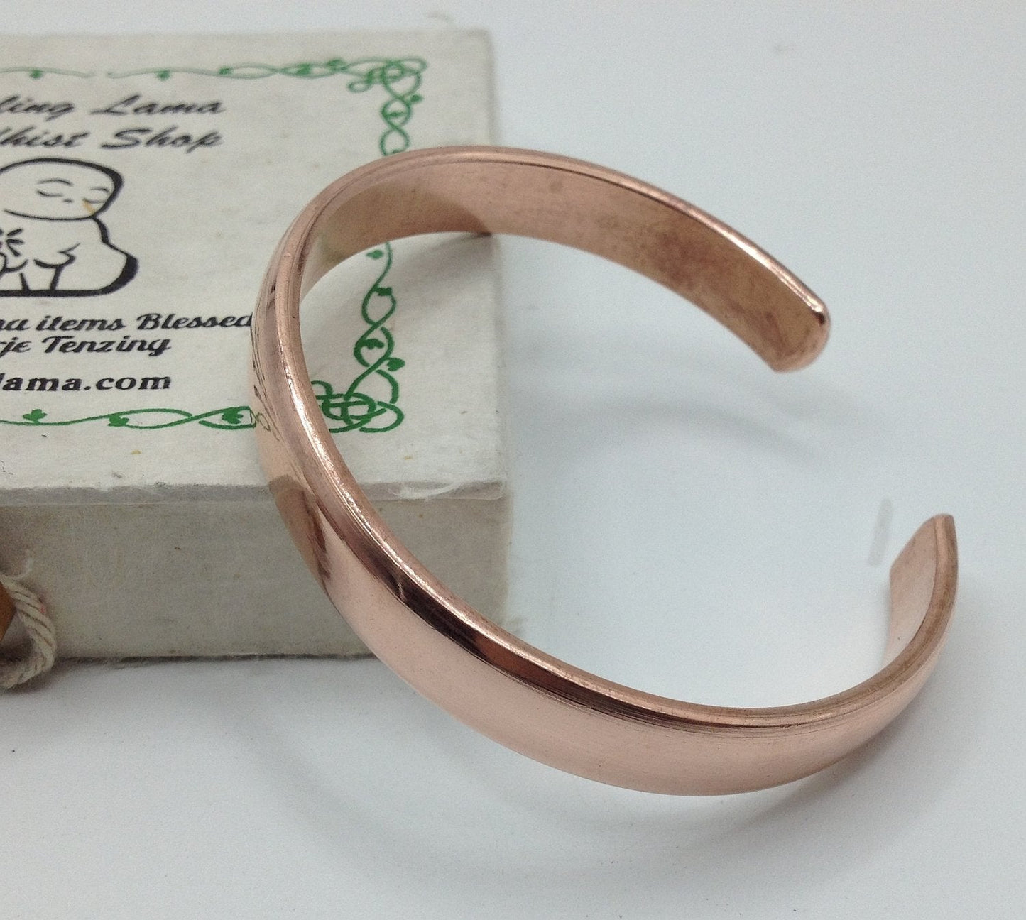 Healing Lama™ Hand Forged 100% Copper Bracelet. Unisex, Made with Solid and High Gauge Pure Copper.