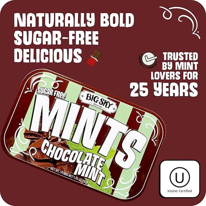 Big Sky Sugar Free Mints (Chocolate Mint)