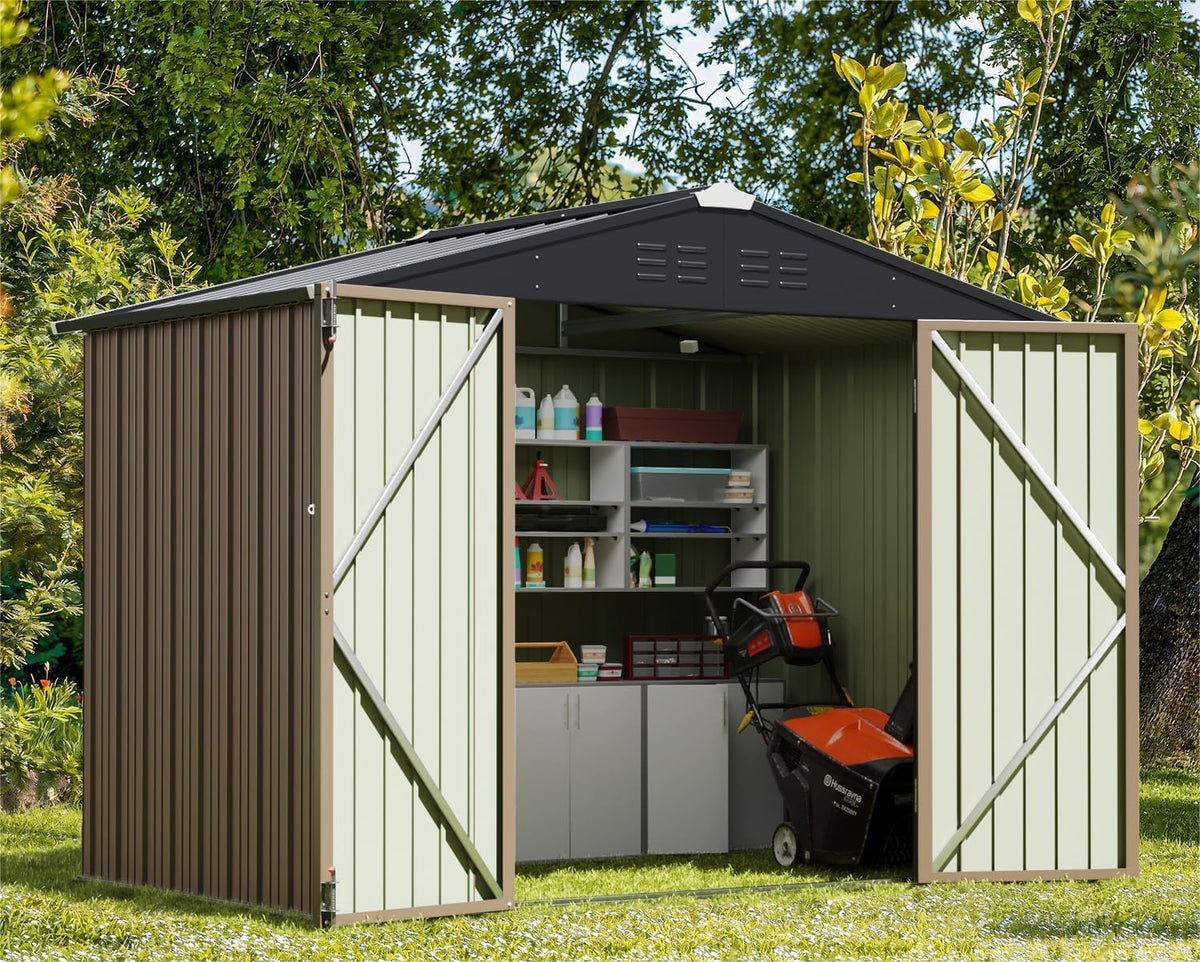 8x6FT Outdoor Storage Shed