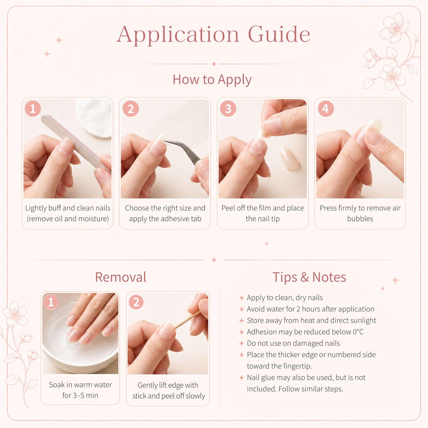 Sun&Beam Nails Handmade Press On Nail Medium Long Almond Oval Blue White Pearl Shell Fake Tip 3D Design Art Charms Cute with Storage Box 10 Pcs (#028 S)